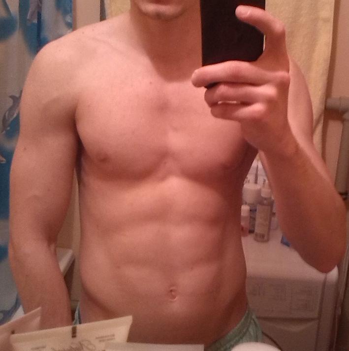 залитый качок