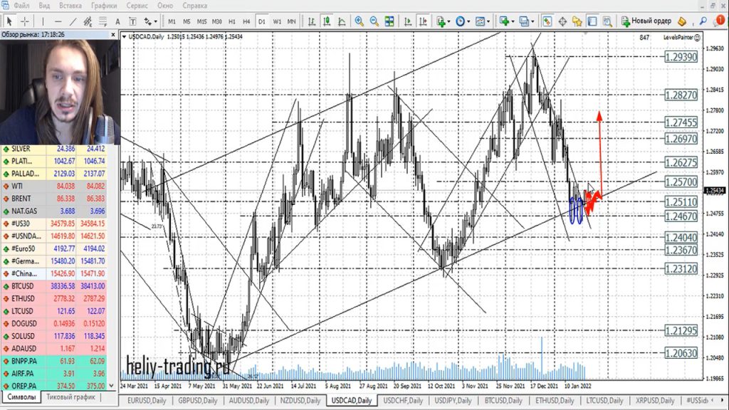 Прогноз форекс на 24 — 25 января 2022