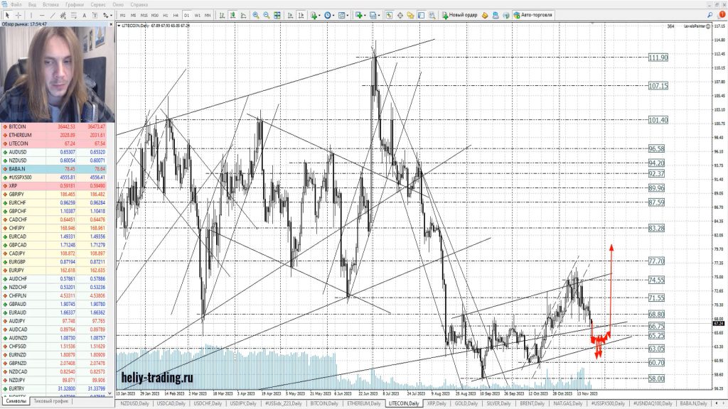 Прогноз форекс, акций и криптовалют на 23 — 24 ноября 2023