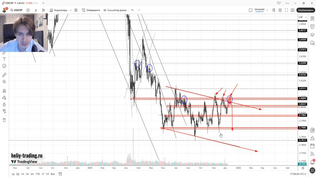 Прогноз Криптовалют и Форекс на 8 — 12 декабря 2025